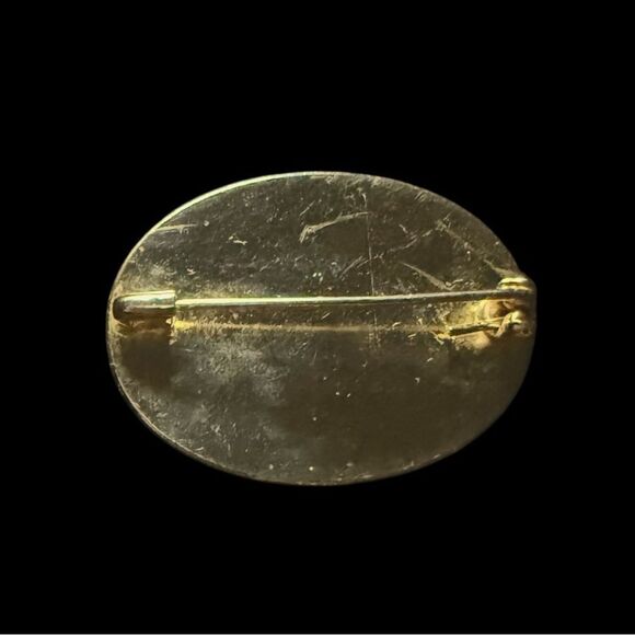 Vintage Italian Floral Micro Mosaic Earrings & Brooch Set on Card - Picture 10 of 11